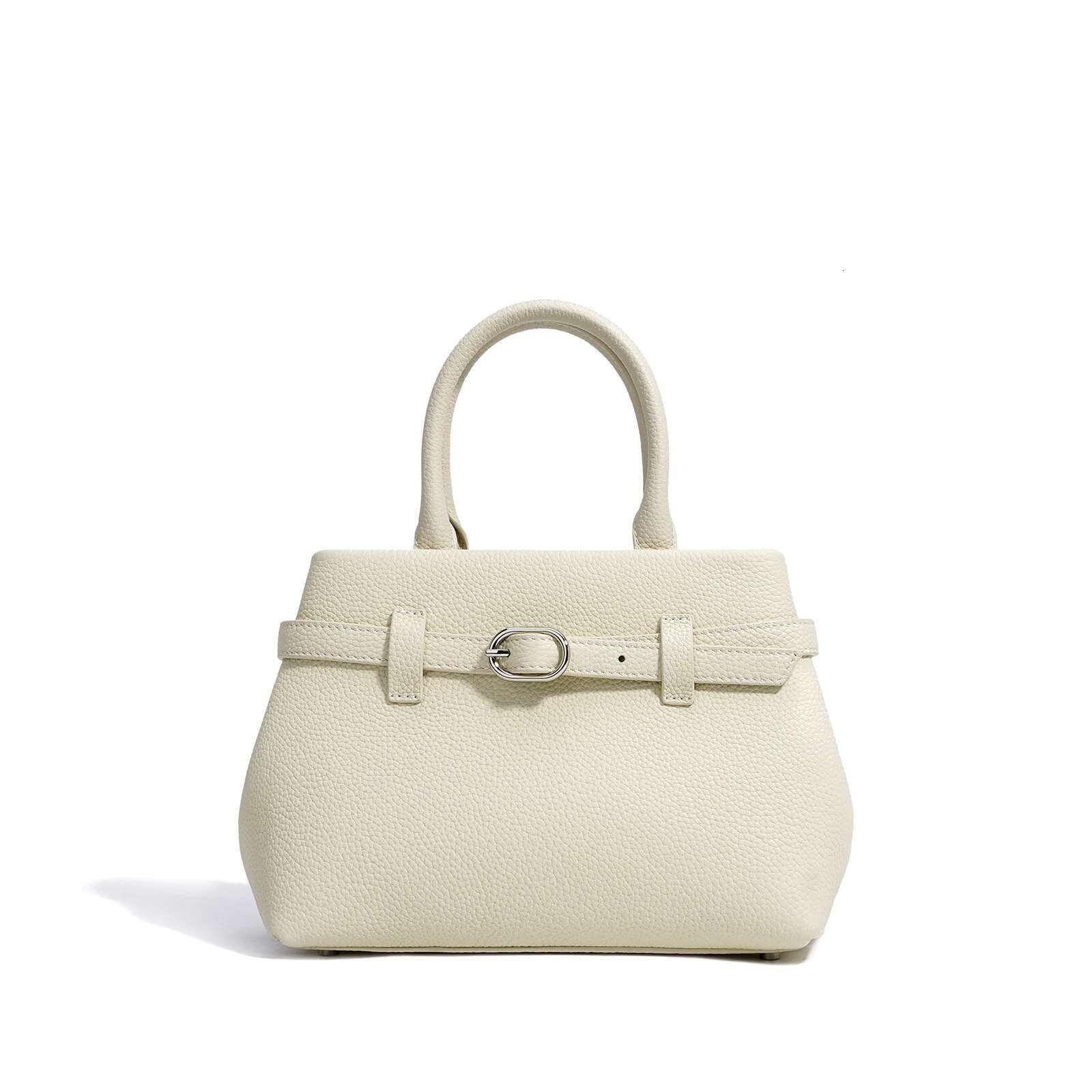 Top Layer Cowhide Crossbody Bag 2025 Spring New Niche Design Genuine Leather Aron Fashion Ladies One-Shoulder Handbag