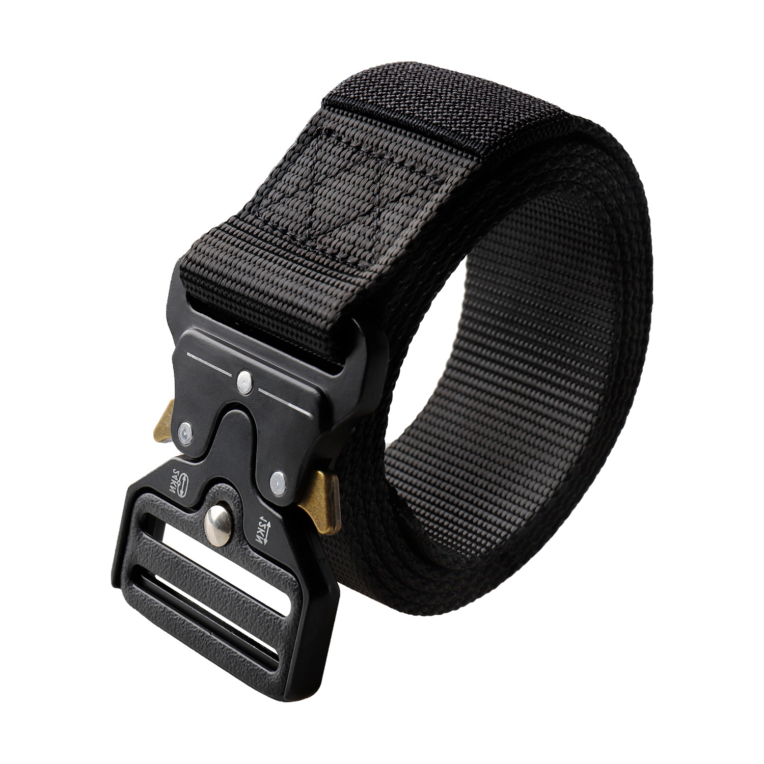 buckle Tactical Belt Cobra Alloy Nylon Belt designer luxury belt men belts for men designer belt ceinture luxe ceinture uomo brown belt homme Automati - view 1