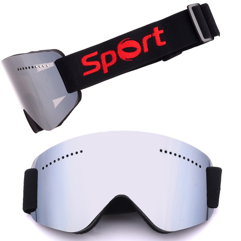 Ski Goggles Men Women Double Layers Anti-fog Big Ski Mask UV400 Glasses Protection Skiing Winter Snow Snowboard Goggles Sunglasses CB