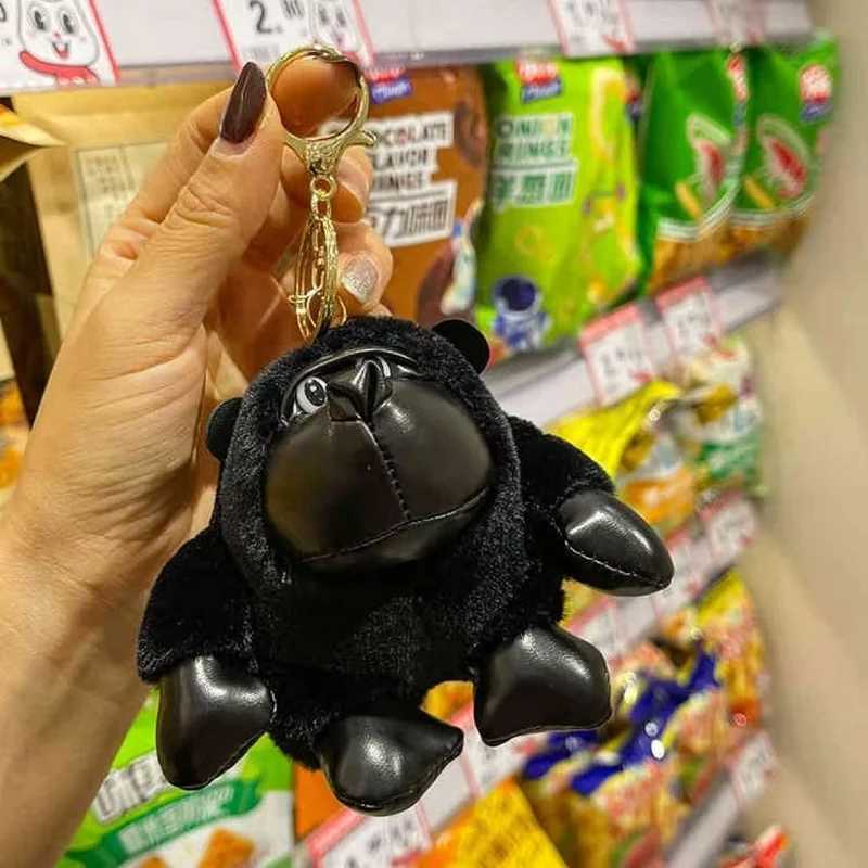 12cm King Kong Gorilla Plush Keychain Cute Monkey Stuffed Animal Toy Keyring Bag Charm Gift for Boys Girls Christmas Birthday C251104