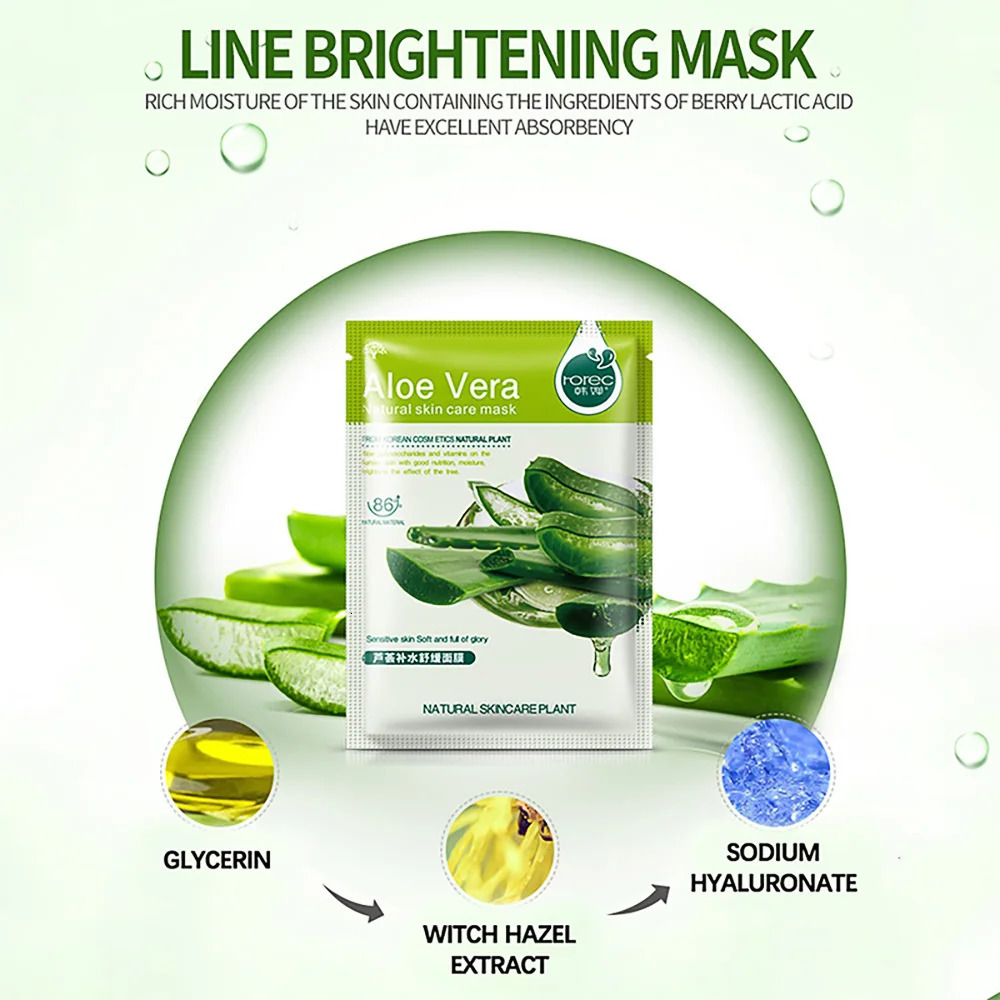 Face Care Set Oil Control Cleansing Mousse Aloe Vera Gel Smooth Spray Improve Dryness ing Skin Care Kit 251030