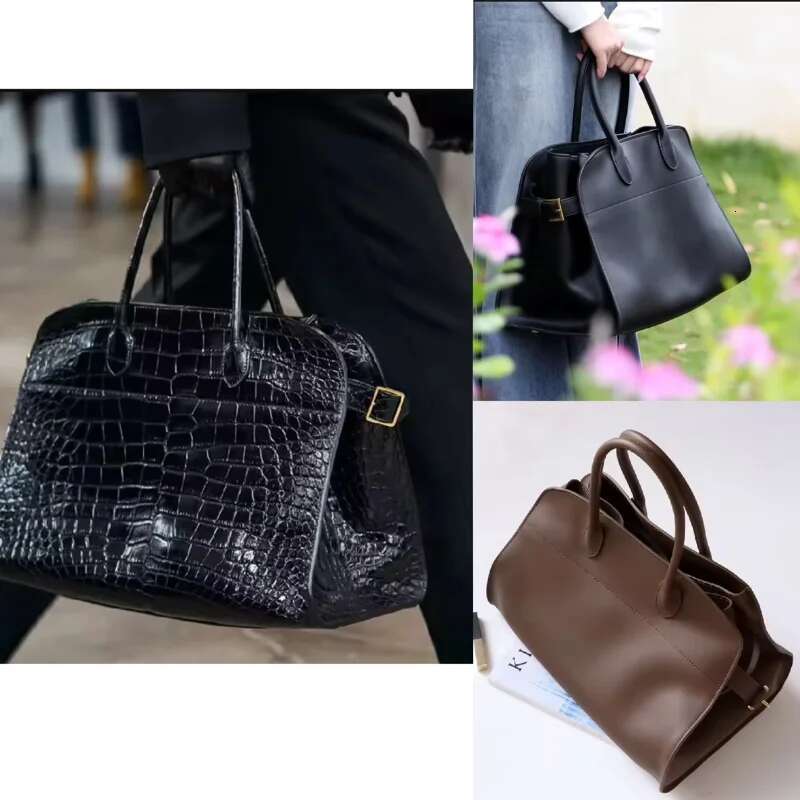 Genuine Leather Crocodile Print Handbags Purse Wings Tote Frosted Suede Dinner Wedding Alligator Pattern Large Capacity Bag