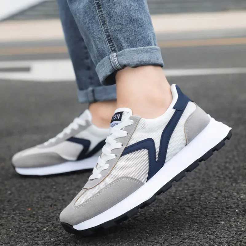 New womens sports shoes fashionable and breathable unisex casual shoes lightweight lace running shoes outdoor platform tennis shoes mens shoes Z250403