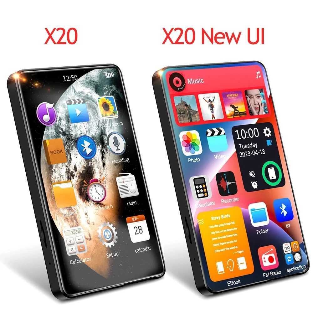 4-inch MP3 player music player built-in speaker 16GB full screen MP4 video playback with FM radio recording suitable for portable players Z250403