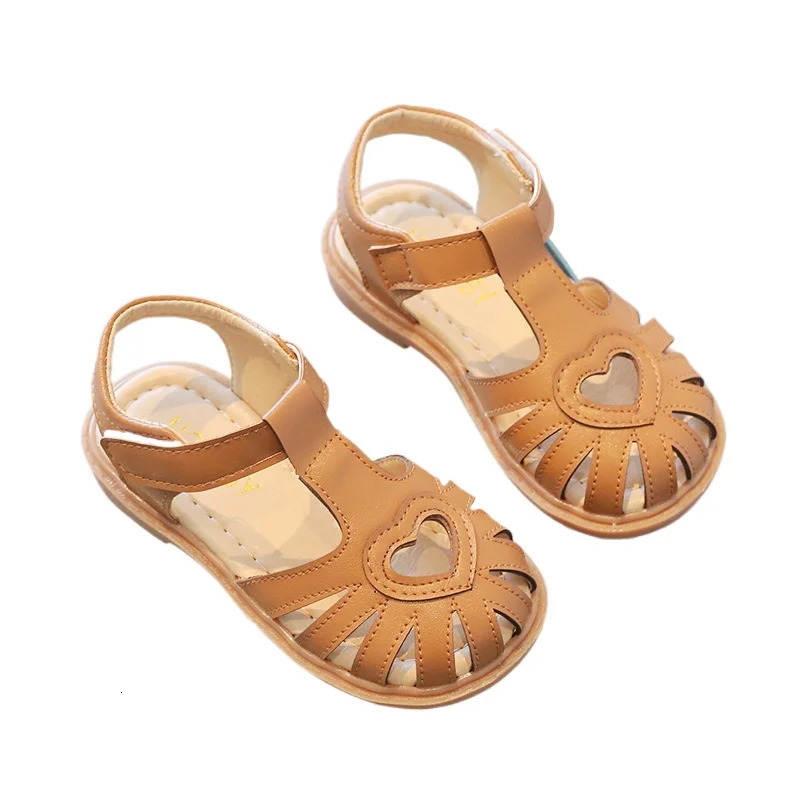 Girl Sandals Summer Fashion Love Baby Girl Shoes Boys Beach Sandals 250403