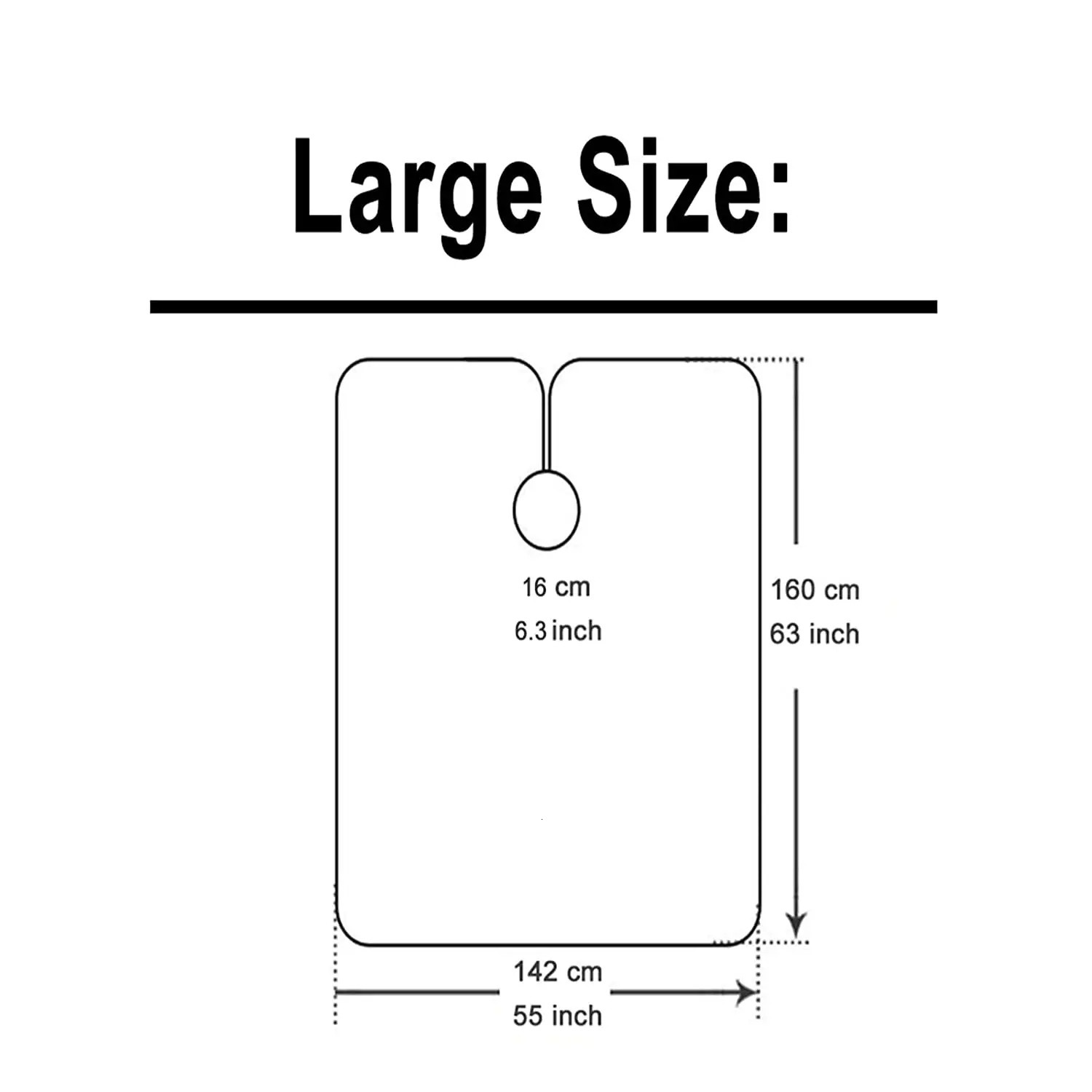 Snap Neckline Hairdressing Apron Waterproof Hairdresser Gown Barber Fashion Pattern Haircut Cloth Antistatic Hairstyling Capes 250403