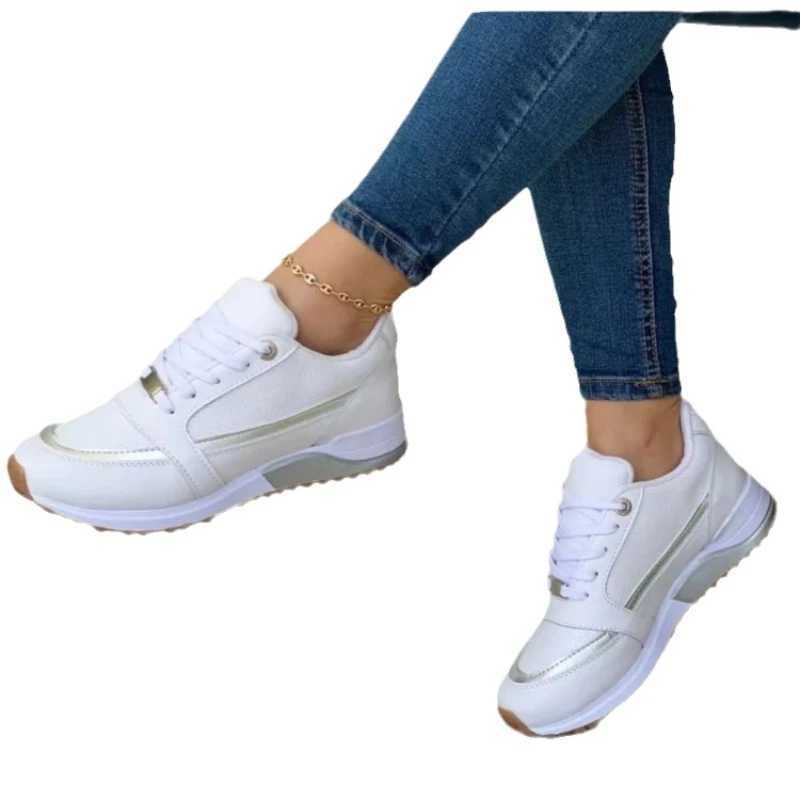 womens sports shoes mesh lace womens casual shoes fashionable outdoor running sports shoes comfortable womens tennis shoes 36-43 Z250403