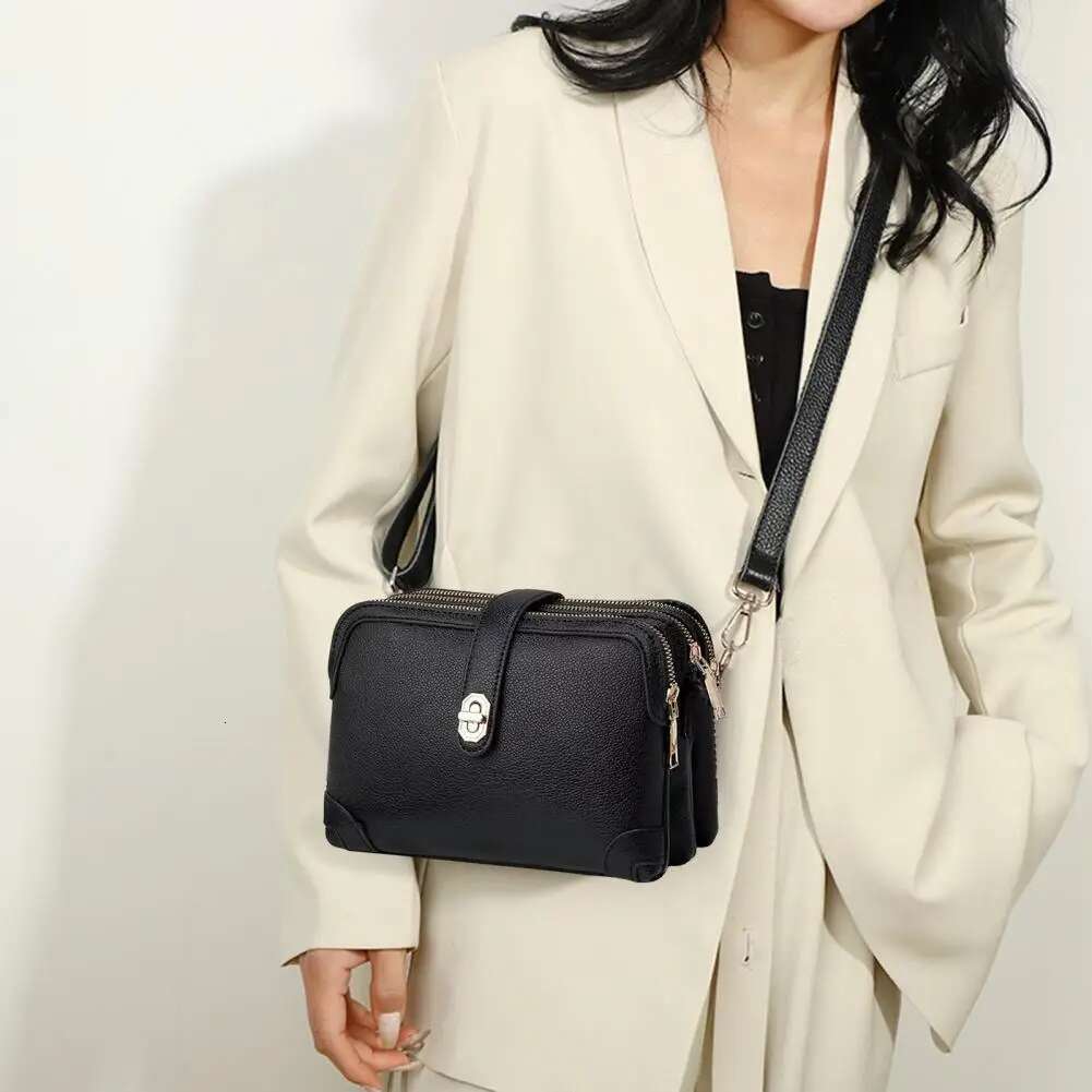 2025 new small multifunctional designer women's handbag with adjustable shoulder strap and multiple pockets suitable for outdoor travel trend sho