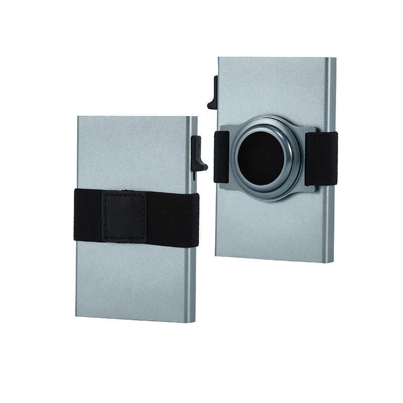 New Airtag Metal Card Holder, Aluminum Card Case, RFID Blocking