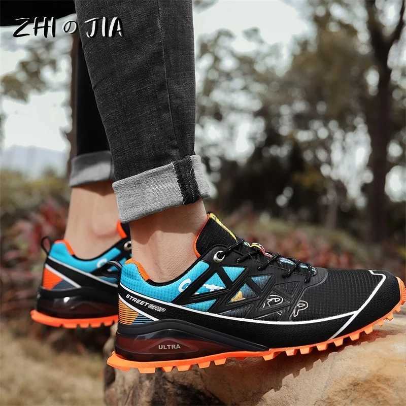 Mens 40-50 oversized popular low top sports shoes anti slip and durable mountain shoes mesh breathable and fashionable casual shoes Z250403