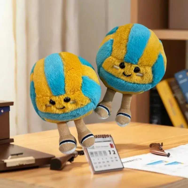 Soft Plush Cartoon Volleyball Toy Fun SportsThemed Keychain and Bag DecorW251103