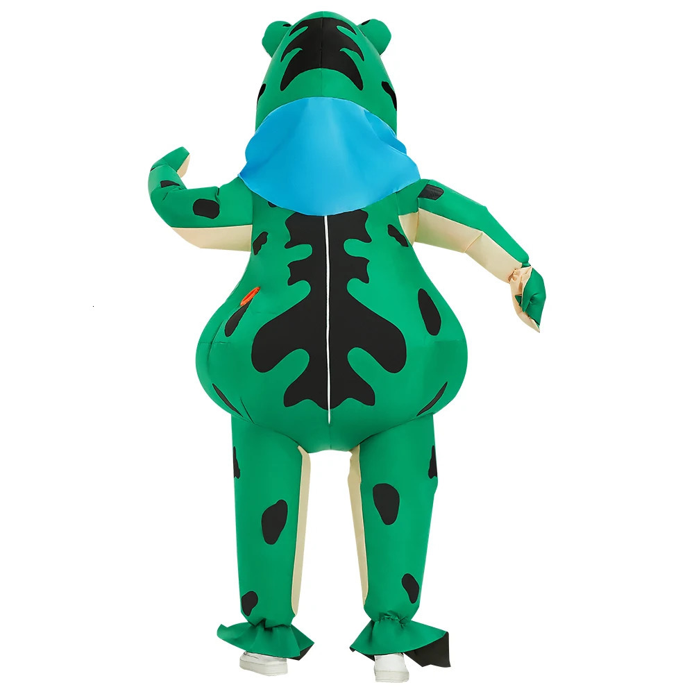 Inflatable Frog Costume Fun Full Body Blow Molding Role Playing Costume Adult Halloween Party Costume Adult Role Playing 250403
