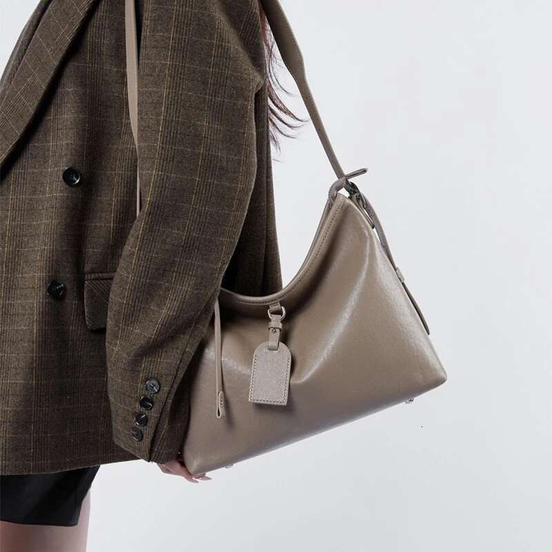 2024 New Fashion Woman Handbag Shoulder Crossbody Bag Real Leather