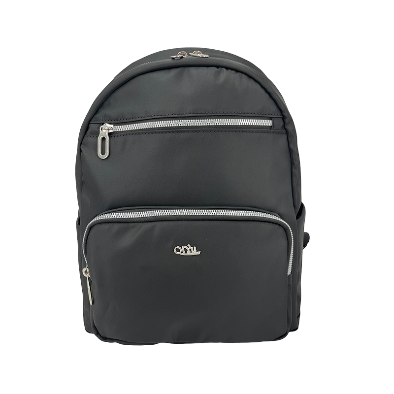 Women's Commuter Backpack, Minimalist & Lightweight, Water-Resistant Nylon Bag, Customizable Colors, Multi-Pocket Daily Travel Backpack- DH014