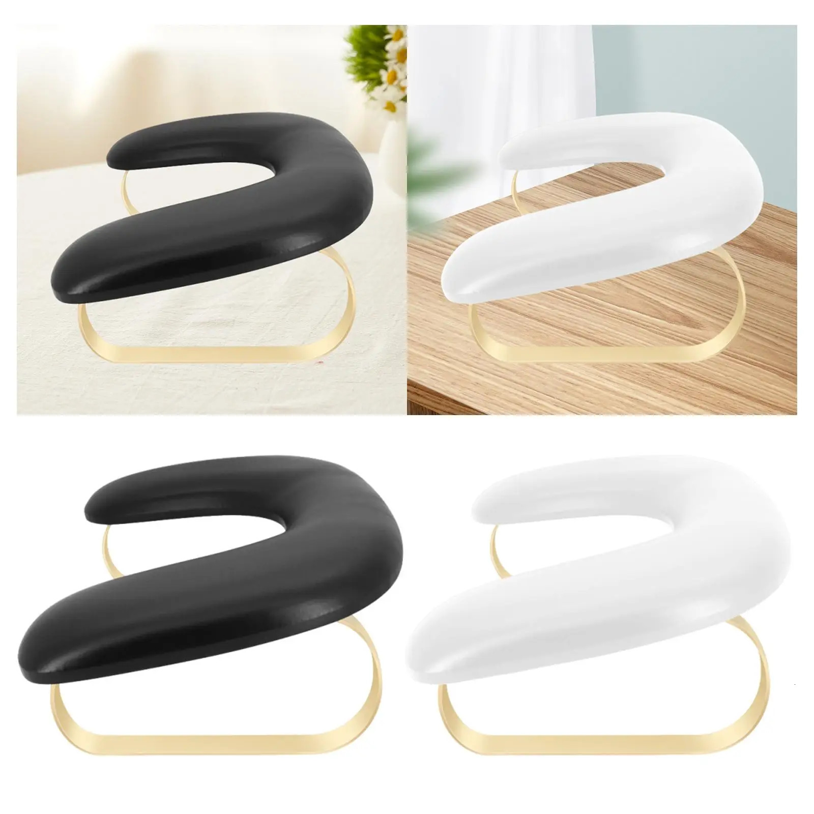 Nail Art Hand Pillow Nail Hand Rest Multifunctional Space Saving Nail Care Arm Supports U Shape Nail Arm Rest for Nails Tech 250328