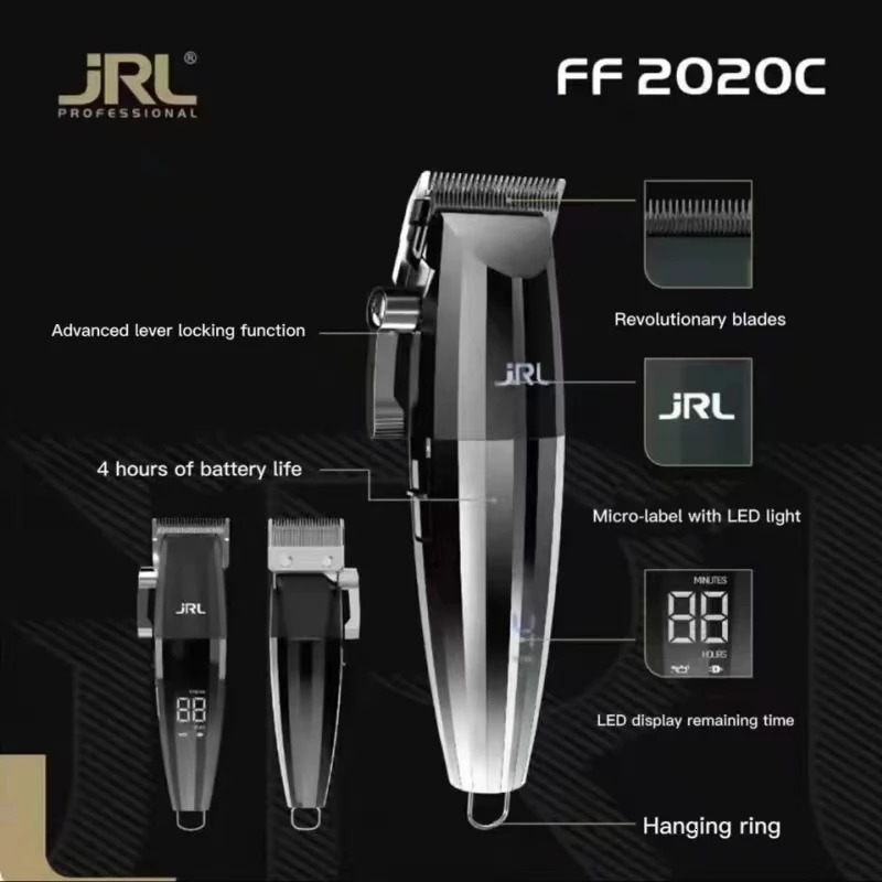 100% Original C Hair ClippersElectric Hair Trimmer For MenCordless Haircut Machine For BarbersHair Cutting Tools 250403