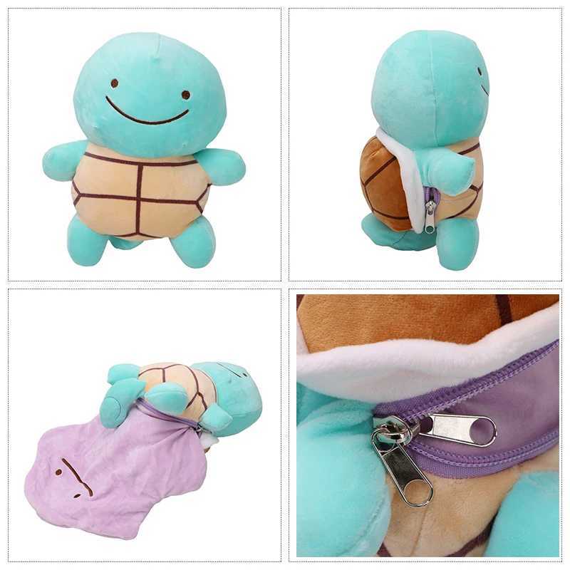 Ditto Fliped Plush Doll Dragonite Magikarp Trubbish Double-Sided Doll Soft Stuffed Peluche Anime Birthday Xmas GiftXJ251104