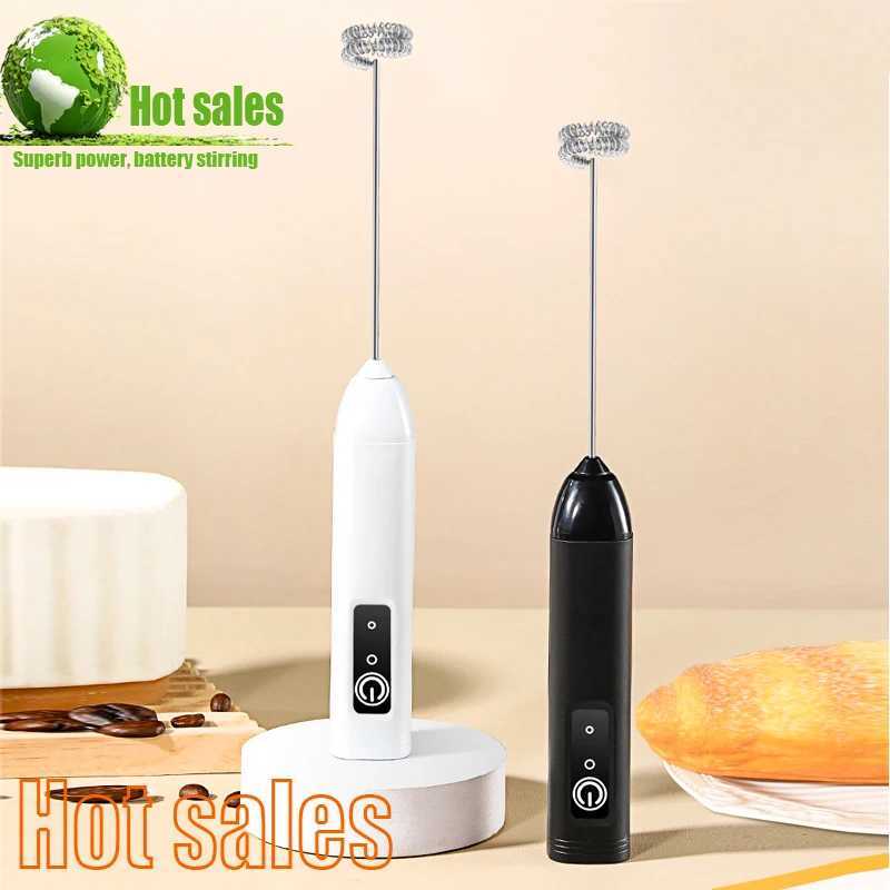 Hot sale Electric Milk Frother Handheld Egg Beater Foamer Coffee Maker Electric Blender Mixer Mini Portable Blender Kitchen Tool J251114