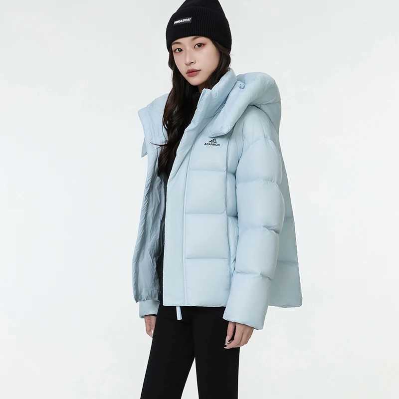Women Fashion Short Down Jacket Filled with 95 white Duck Down Warm Puffer Coat Winter Outdoor Comfortable Casual Outerwear J251104