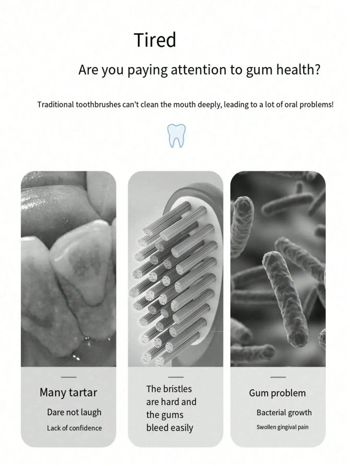 Electric toothbrush adult automatic coupler set suitable for home or travel use random brush head color 250325