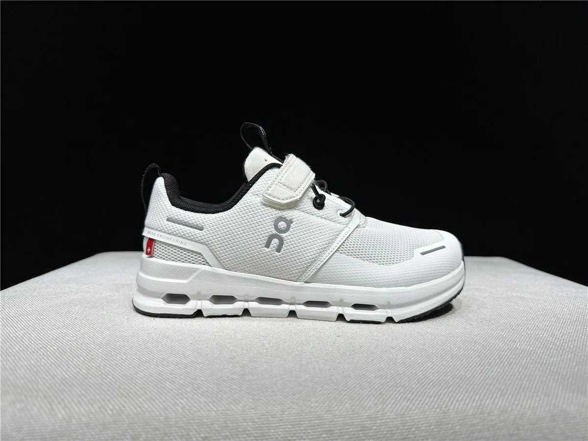 On Cloud Play New 2024 Low-Cut Boy Gilrs Running Kid Shoes Lightweight Breathable Non-Slip Cushioning For Sports Training TennisC250403
