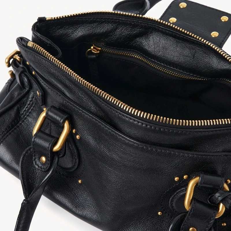 PADDINGTON BAG Womens Uni Bag Fashionable Top Handle Tote Bag with Golden Lock Luxury Design Shoulder Handbags for Ladies X251104