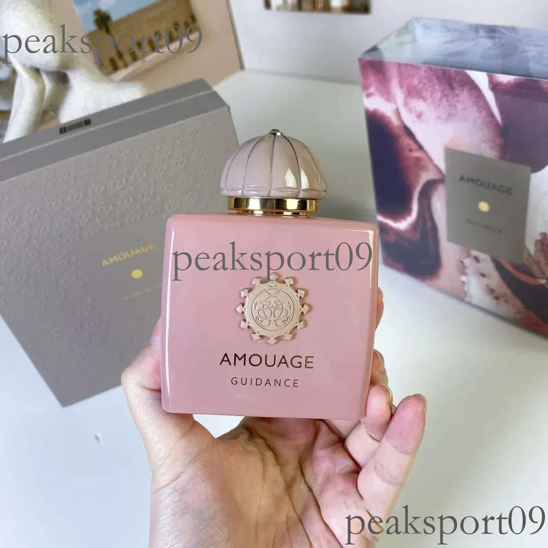 Amouage Guidance Perfume 100ml Woman Fragrance Overture Honour Love Tuberose Eau De Long Lasting Smell Brand AM Parfum Cologne Spray Body Mist Incense
