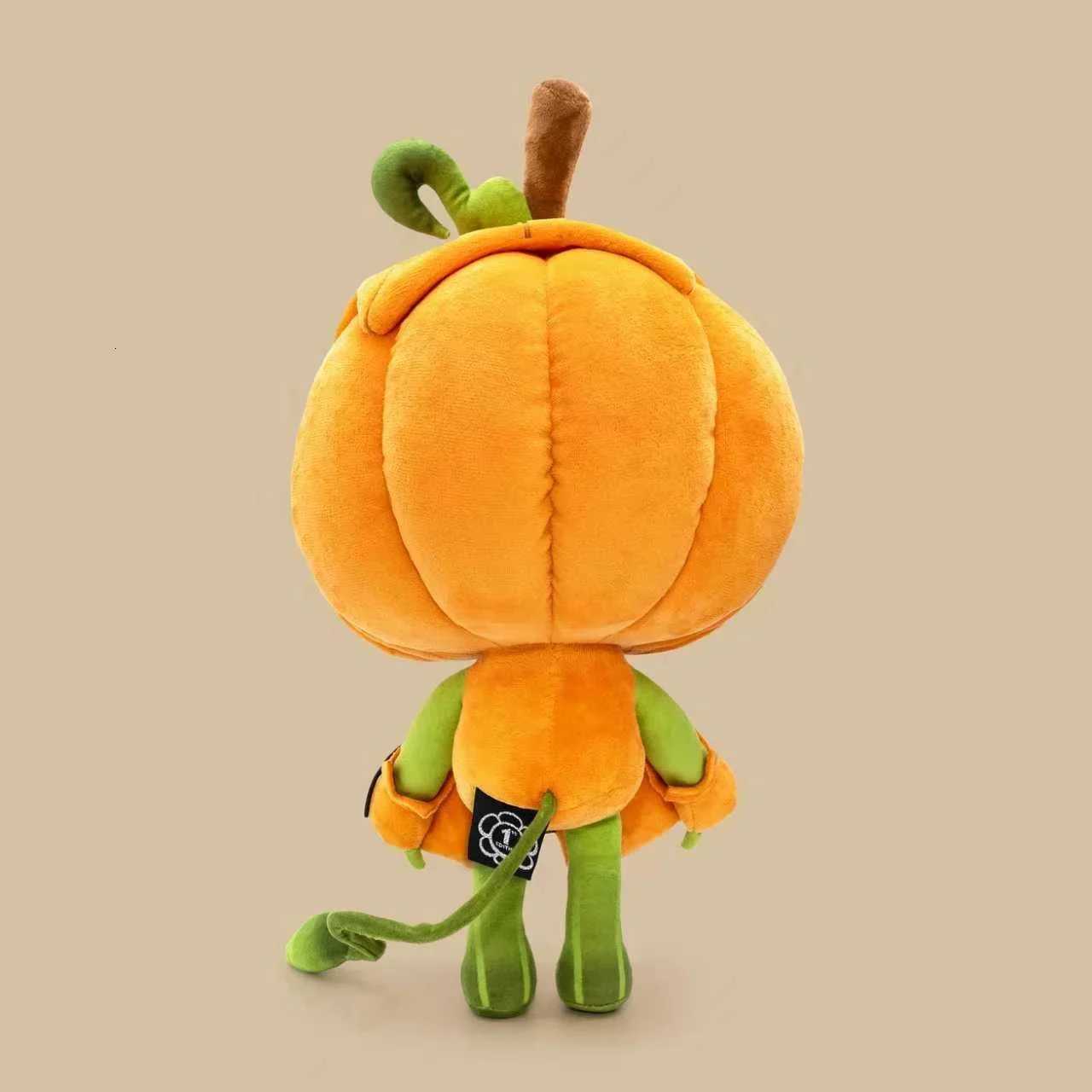 Gourdy Plush Halloween Pumpkin Smiling Soft Stuffed Doll Cute Plush Toy Collectible Gift Home DecorationXJ251104