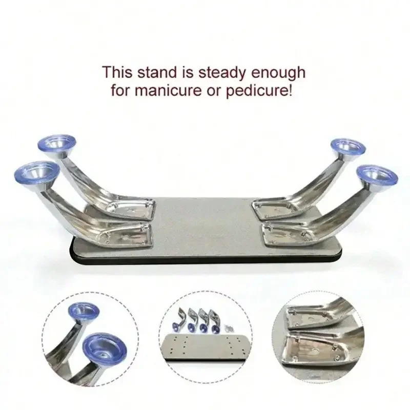 BQAN OEM Nail Art PU Leather Nail Gloves Armrest Nail Art Armrest Mat Hand Pillow with Stainless Steel Bracket 250328