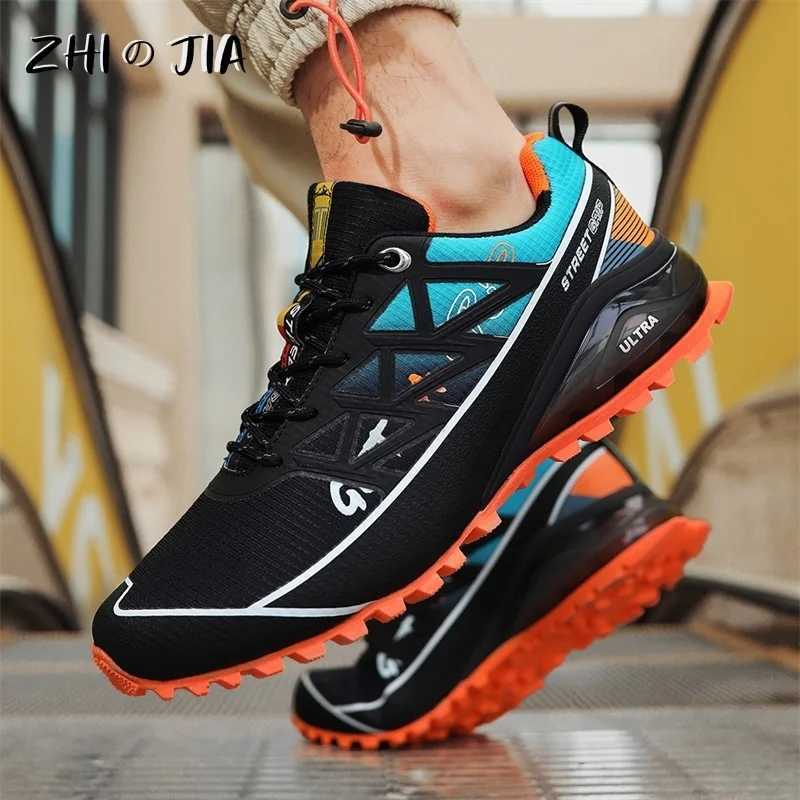 Mens 40-50 oversized popular low top sports shoes anti slip and durable mountain shoes mesh breathable and fashionable casual shoes Z250403