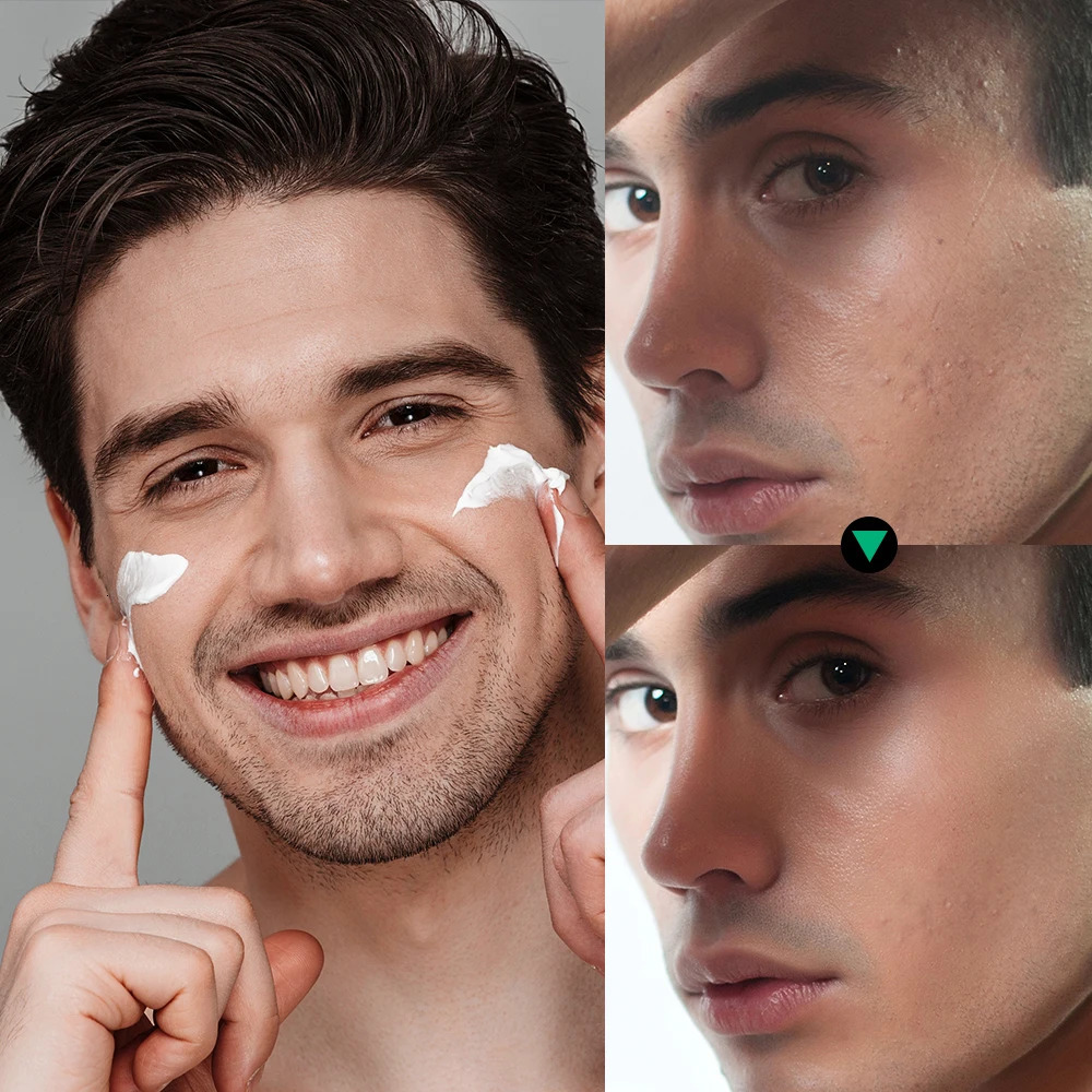 Lakerain Skin Care for Men Kit Oil Control Skin Increase Hydrate Deep Cleaning Face 7 PCS Per Set Travel Skin Care Kit 251030