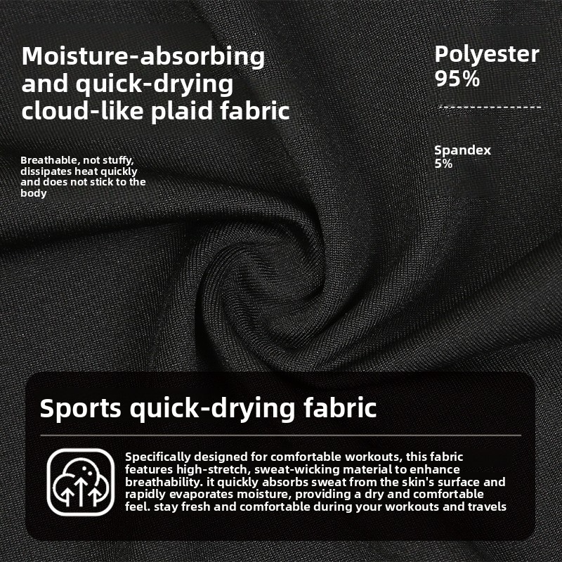 Men's Pants-Men's Quick Dry Breathable Slim-Fit Athletic Pants - High Elastic Body-Shaping Gym Running Training Tights, Outdoor Sports Compr