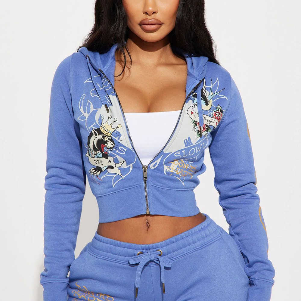 2025 Womens Spring and Autumn Positioning Printed Set Y250403MKB4