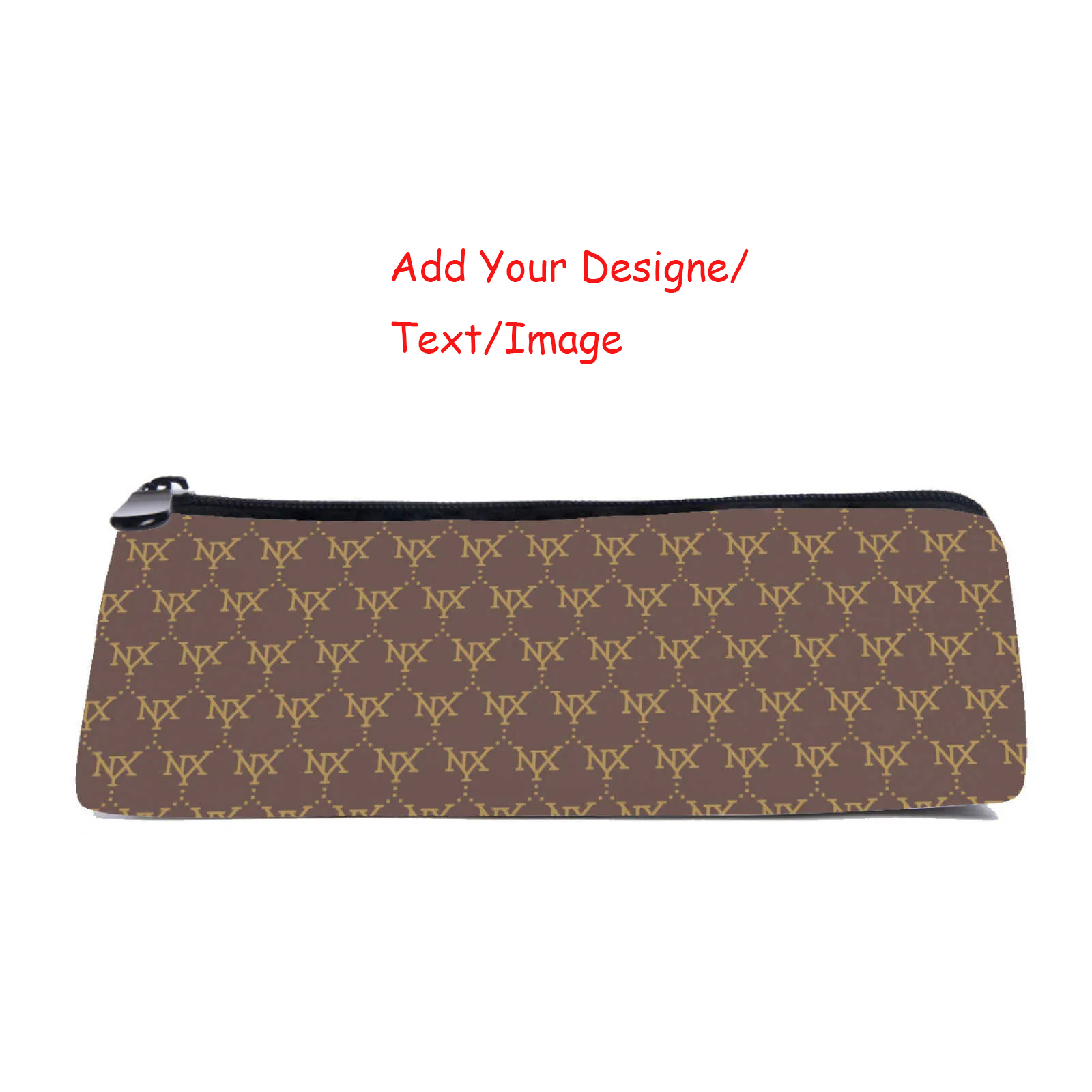 NXY Custom Large Pencil Case Designer Bag Minimalist Student Stationery Storage Bag Creative Pen Bag Women Travel Makeup Bags 250109