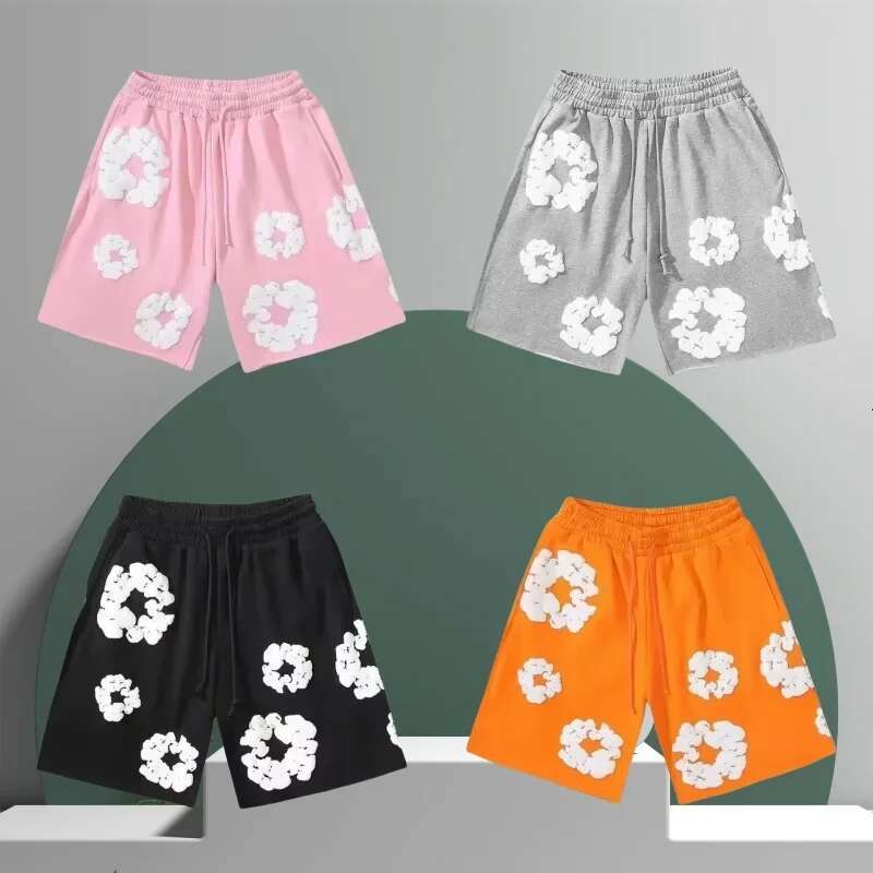2025 New Cotton Printed Sports For Men Women Trendy Light Comfortable And Breathable Casual Shorts