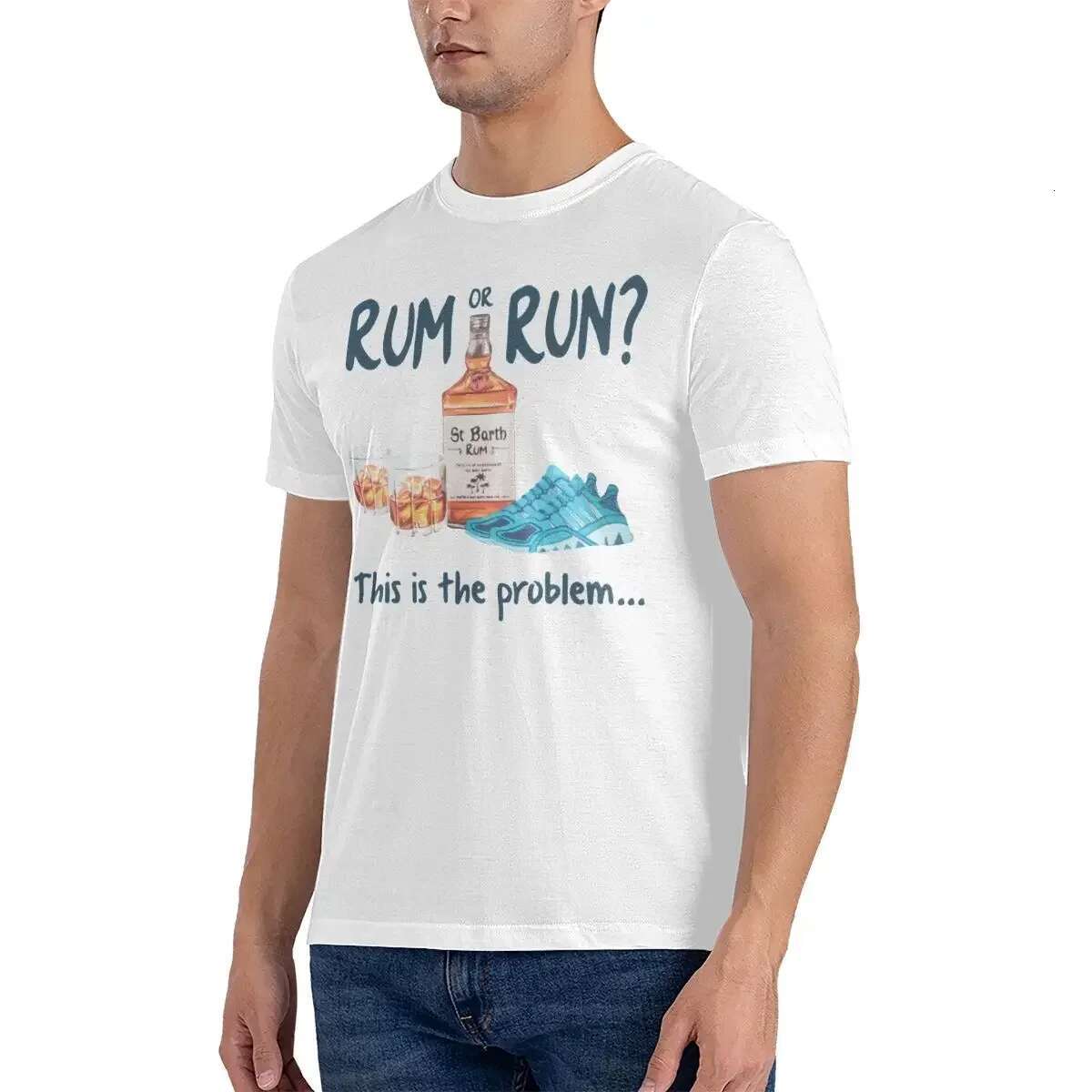 Saint Barth Man Short sleeve T shirt bianco 15589 long or short sleeves