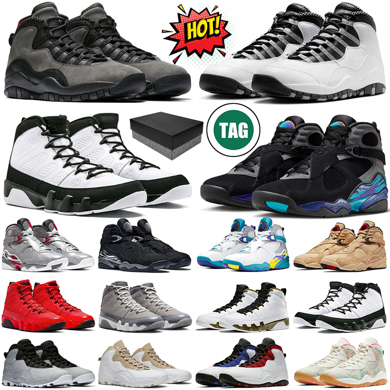shadow steel 10s aqua 8s space jam 9s basketball shoes designer men 10 South Beach 9 Fire Red Cool Grey Bred Statue 10 Linen mens trainers outdoor sneakers With Box