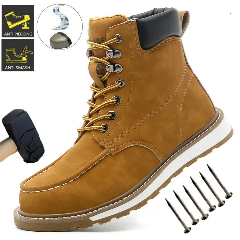 Hombre Steel Toe Wo… - image