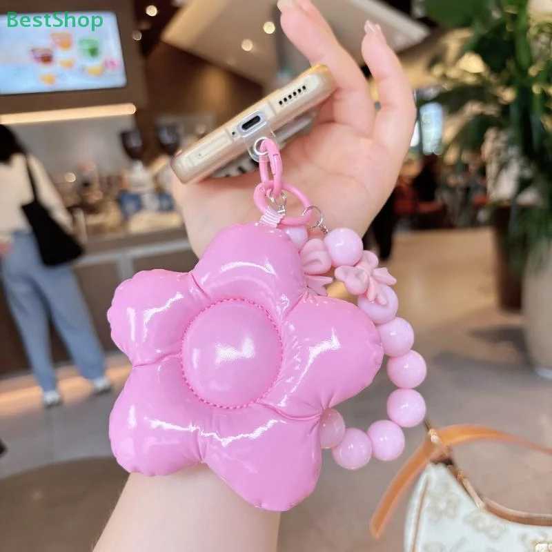 Rebecca3D Floral Keychain Womens Handbag Pendant Decor PP cotton C251104