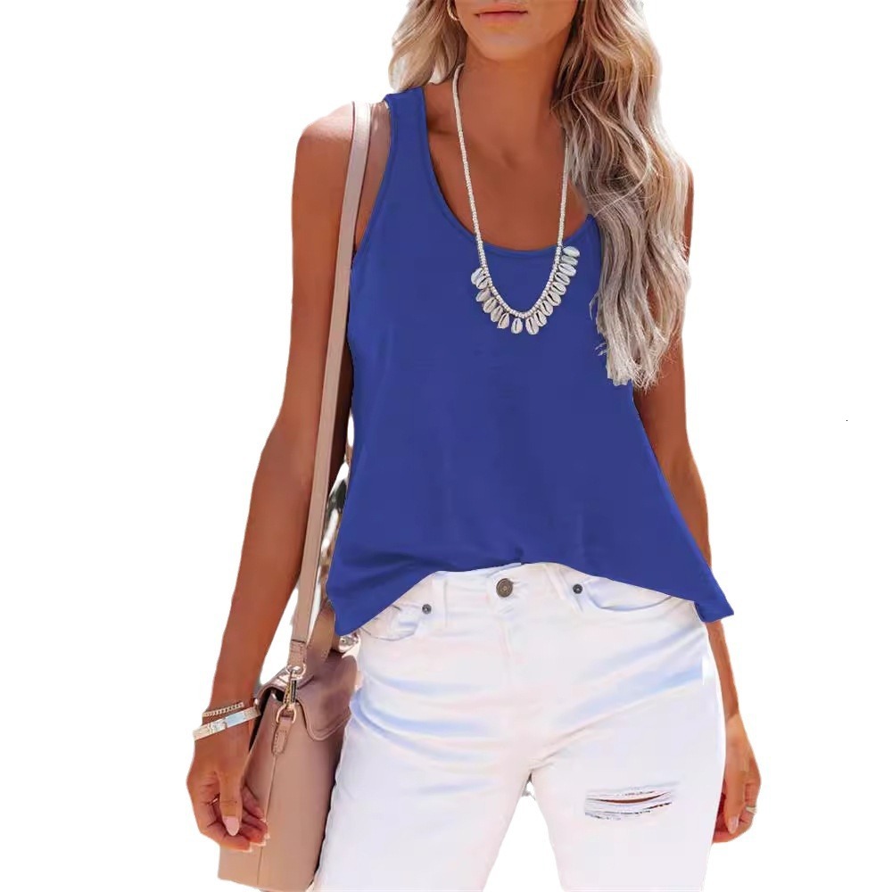 Making hot stamping summer fashion casual women's racerback vest