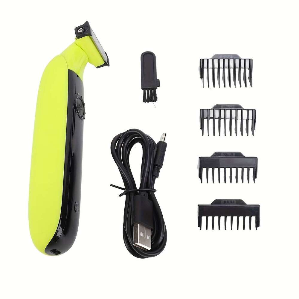 Rechargeable Men's Portable Electric Shaver, Underarm Leg Body Hair Trimmer - Great Gift For Father Or Boyfriend