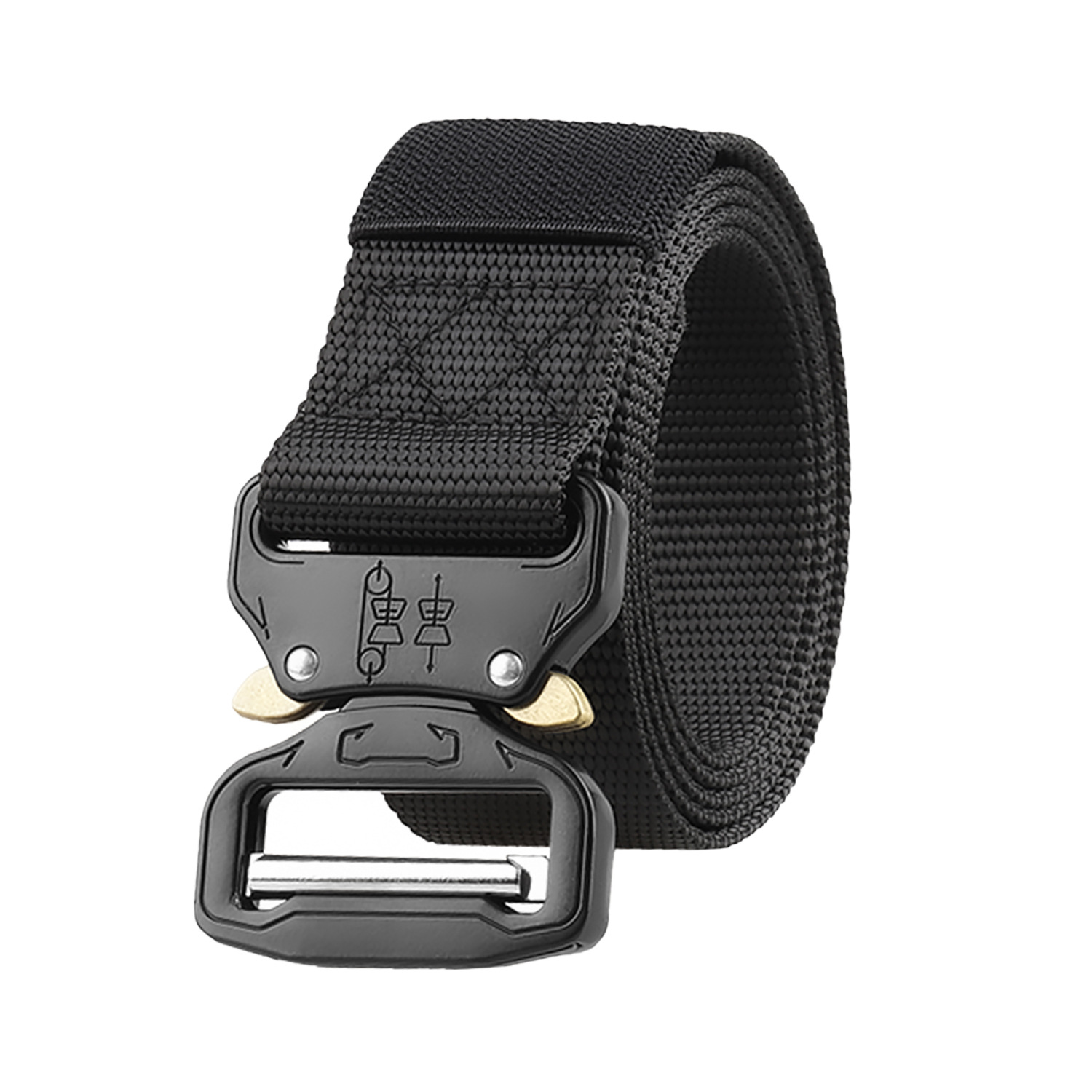 buckle Tactical Belt Cobra Alloy Nylon Belt designer luxury belt men belts for men designer belt ceinture luxe ceinture uomo brown belt homme Automati - view 4