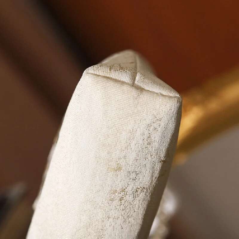 Bamboo Knot Banquet Handbag Chain Bar Metal Buckle Embroidered Pearl Bag crochet bag embroidery gifts