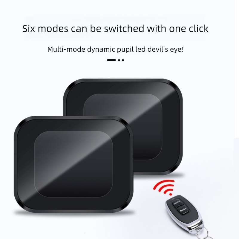 Famous Brand Electric Motorcycle Rearview Mirror Modification Demon LED Eagle Eye Blinker Light