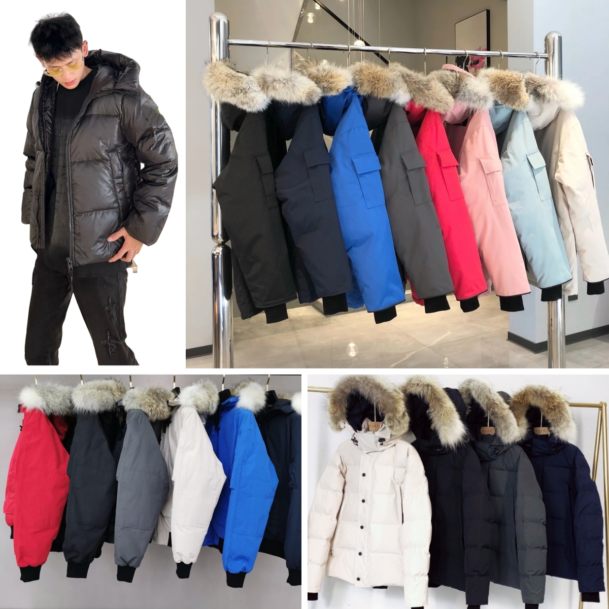 puffer jacket doudoune designer jacket men designer jacket down jacket mens jacket warm real down XS-XXL winter canada doudoune coat