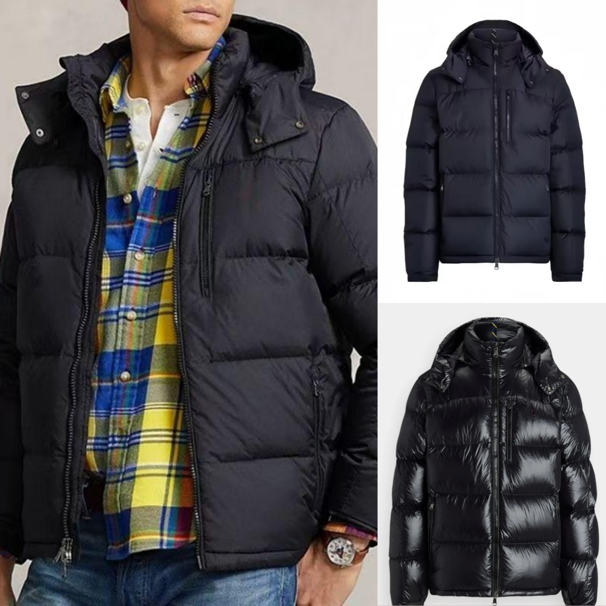 Hoodie men Down Jacket Pony Embroidery cotton Thickened Warm Jacket Fashion Casual Winter Coats Polo Puffer Jackets Parkas M-2XL