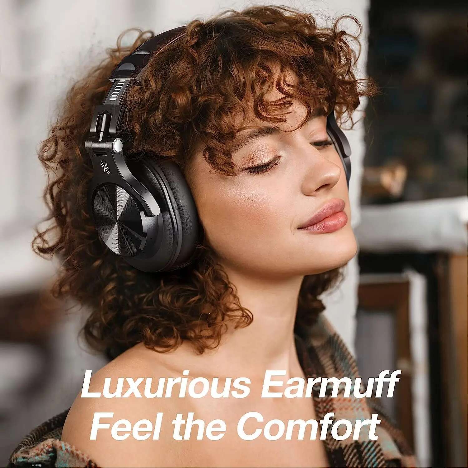 Oneodio Fusion A70 Bluetooth 5.2 Hi-Res Audio Over Ear Wireless Headset Professional Studio Monitor DJ Headphones 72H