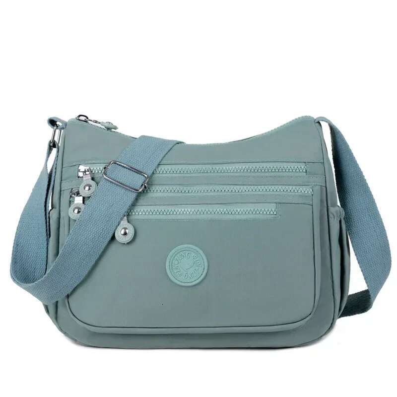 Women's Messenger Large Capacity Shoulder Polyester Fashion Cosmetic Simple and Versatile Handbag Crossbody Bag Purses