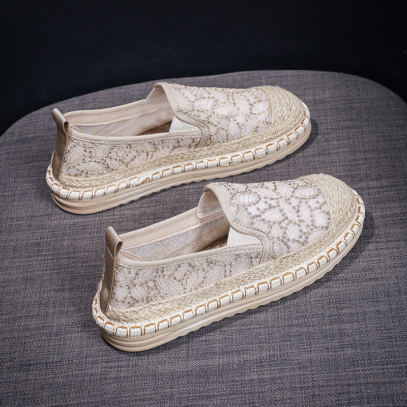 New Designer Sandals With Free Shipping Fisherman's 2025 Summer New Mesh Breathable Versatile Flat Sole Single Lazy Wearing Casual Women's S