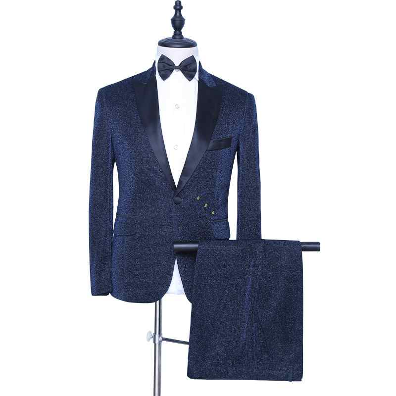Suit k1732 Trendy Casual Jacket - Elegant Double-Breasted Design